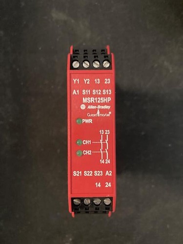 Allen bradley msr125hp - allen,